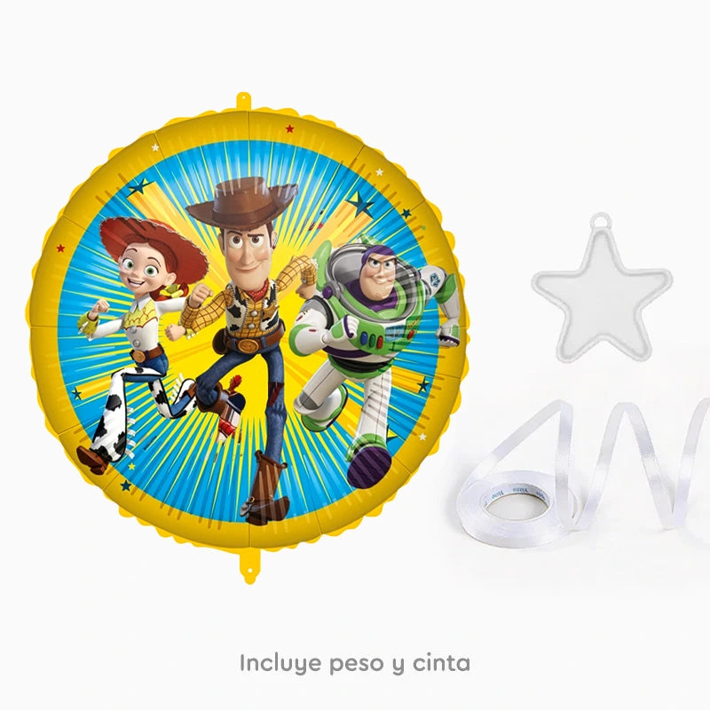 Globo Foil Redondo Ø 46 cm Toy Story