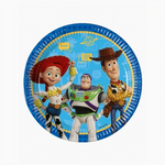Plato Cartón Llano Ø 23 cm Toy Story