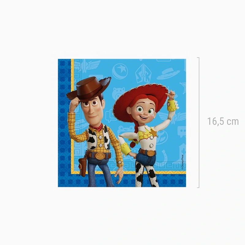 Servilleta Papel Doble Capa 33 x 33 cm Toy Story