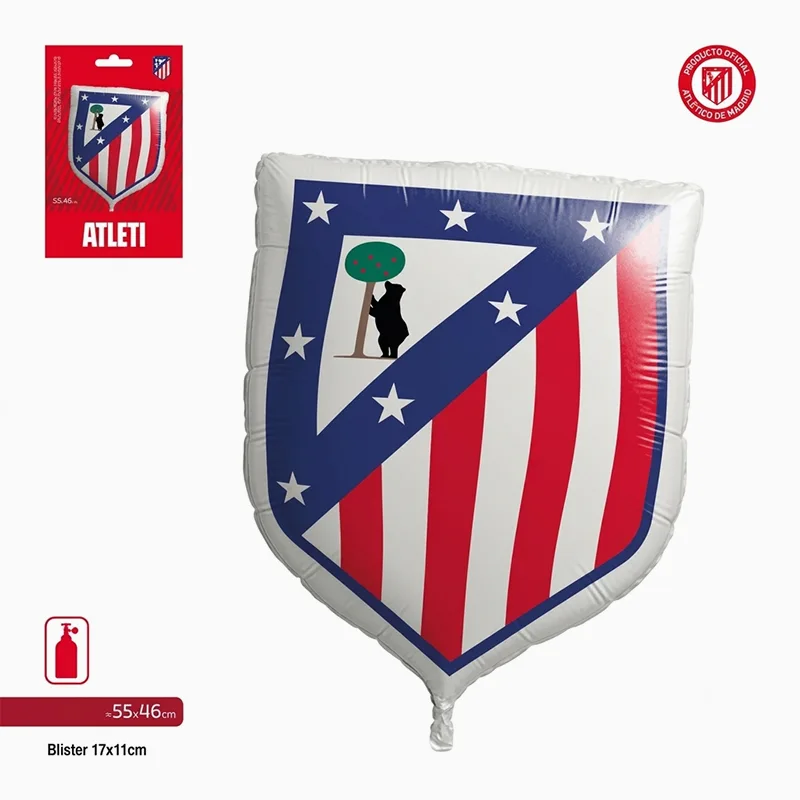 Globos Foil 55 x 46 cm Escudo Atlético de Madrid