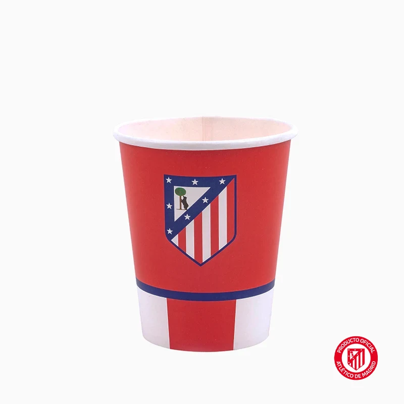 Vaso Cartón 250 cc Atlético de Madrid