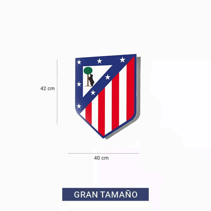 Inspiracion con Piñata Fútbol Escudo 42 x 40 cm Atlético de Madrid