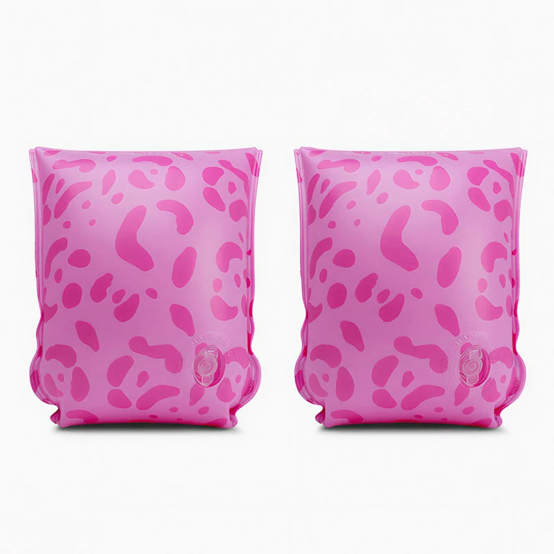 Manguitos Infantiles Animal Print Rosa