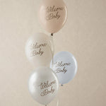 Balão de látex 30 cm Welcomo Baby Blue Pastel