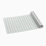 Camino de Mesa Vichy Verde Pastel 5 m