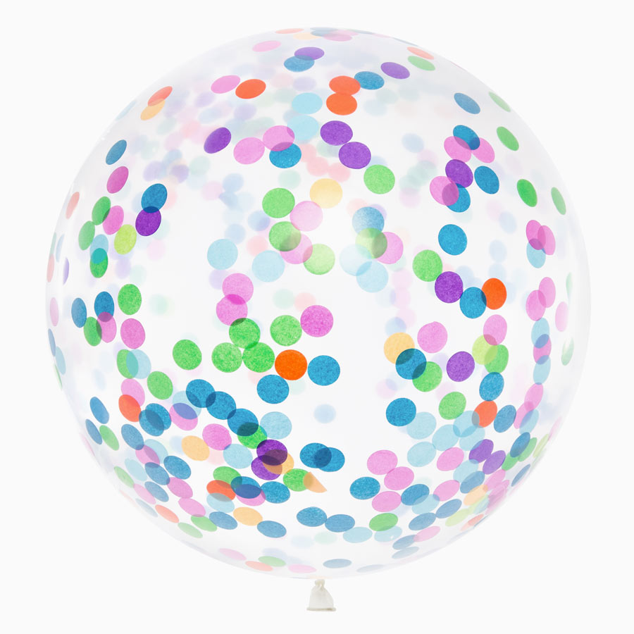 Ballon confeti ballon