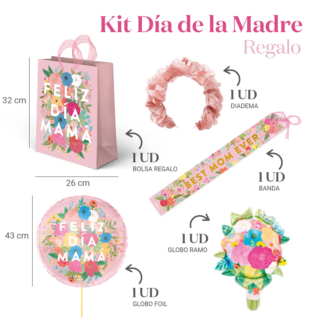 Kit Regalo Bolsa Día de la Madre