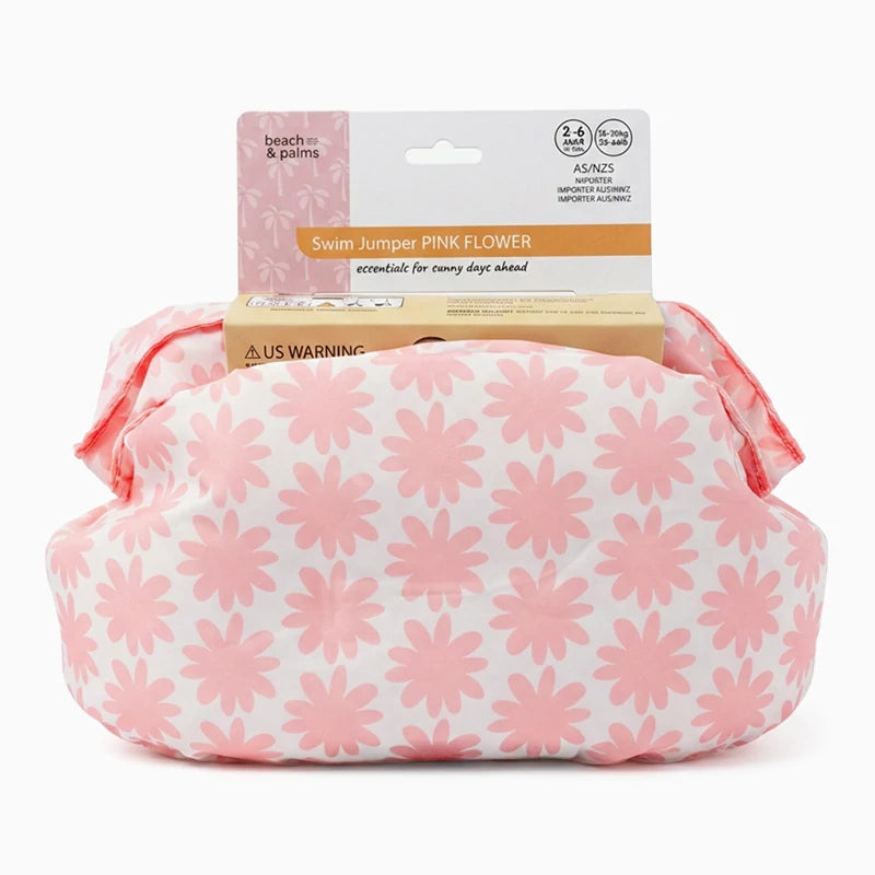 Inspiracion con Colete Infantil Rosa Pastel com Punhos com Flores
