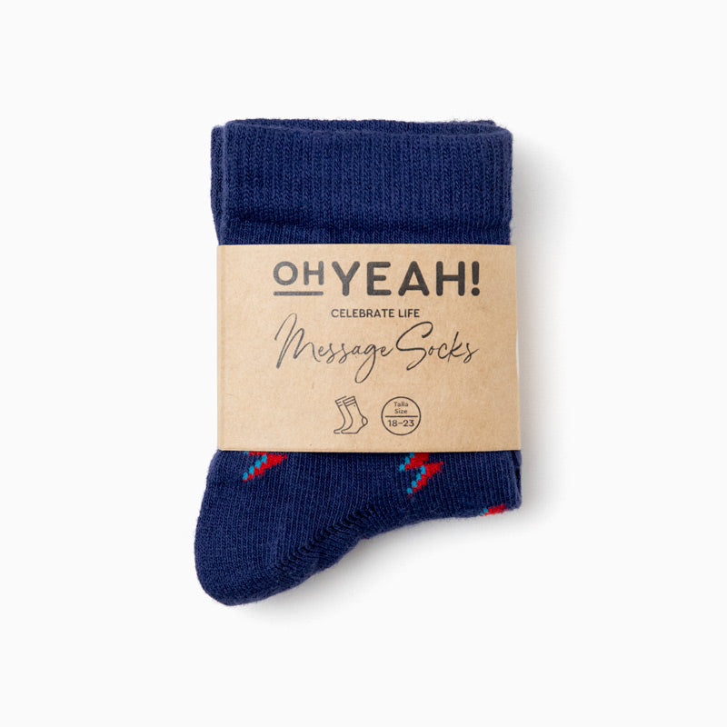 Baby Father's Day socks 18-23