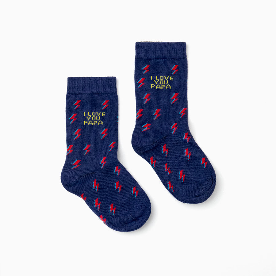 Father's Children's Day Socks 24-30