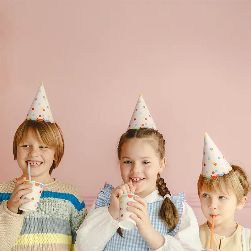 Inspiracion con Gorros Fiesta 16 cm Confeti Multicolor