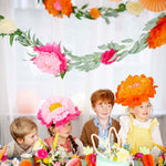 Decoration paper flowers