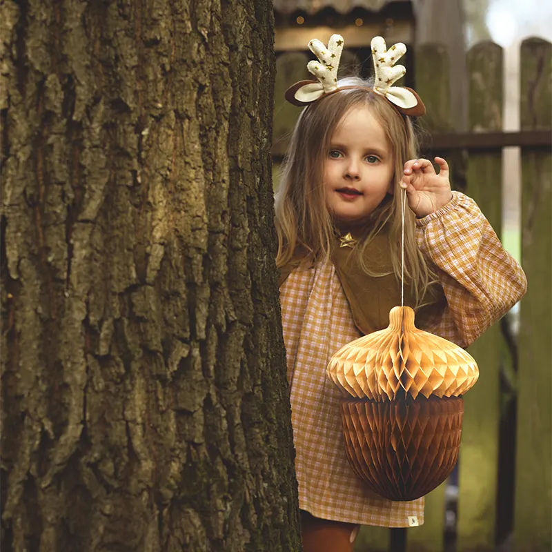 Honeycomb Papel Bellotas 27 cm