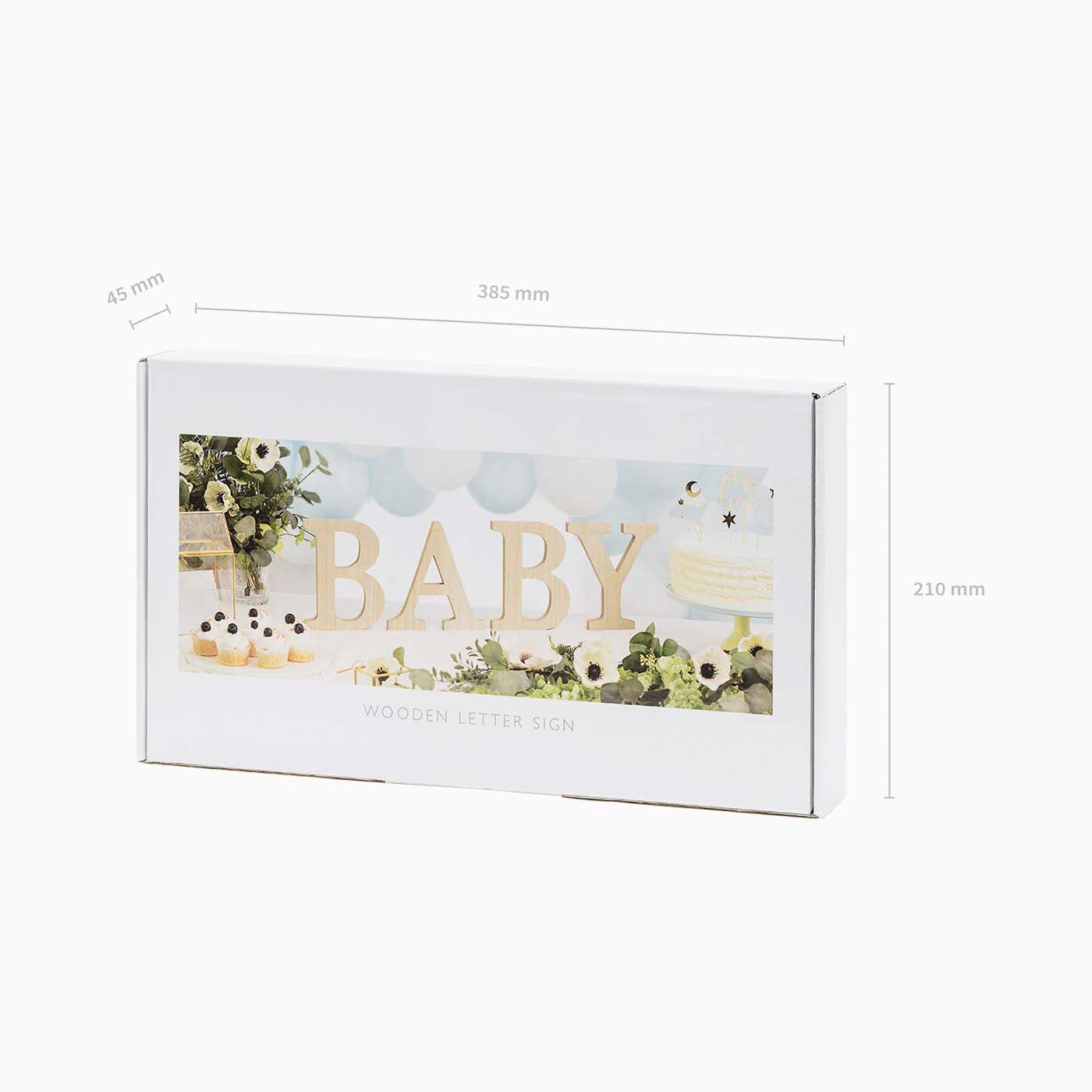 Large wooden poster "Baby"