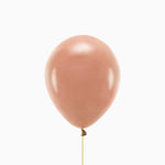 Ballon en latex rose rose brumeux