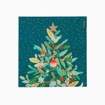 Quadrati di carta 33x33 cm albero da disegno natalizio
