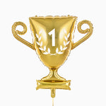 Coupe métallique d'or globo
