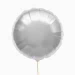 Globo Foil Redondo Ø 45 cm Plata