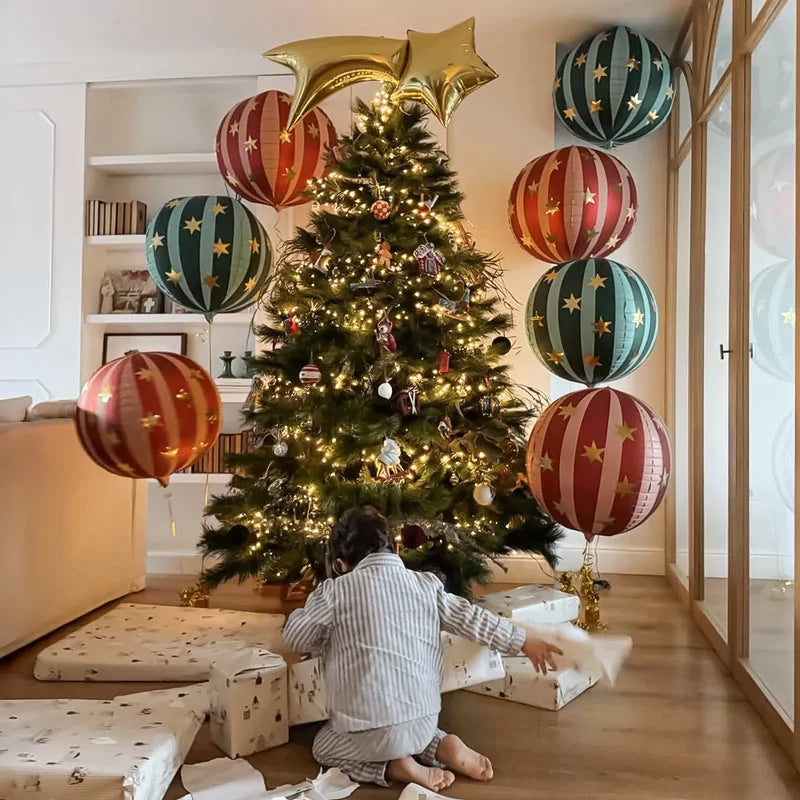 Globo Foil L 103 x 48 cm Estrella Fugaz Oro