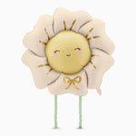 Folienballon 104x104 cm Beige Blume