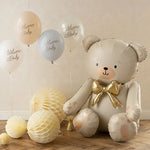 Globo Foil Pie 75 x 84 cm Oso Crema ( SIN HELIO)