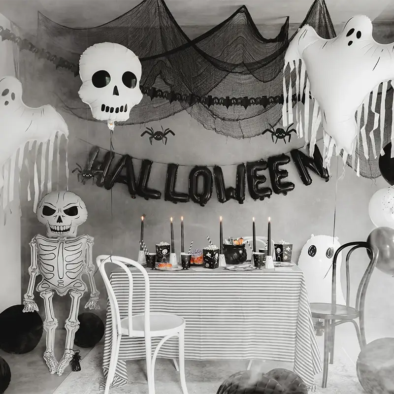 Ghost Foil Globe 93 x 86 cm Halloween