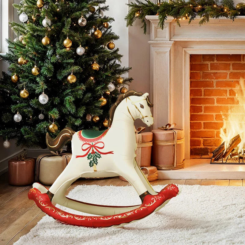 Globo Fail 118 x 104 cm Meccater Foot Christmas Horse