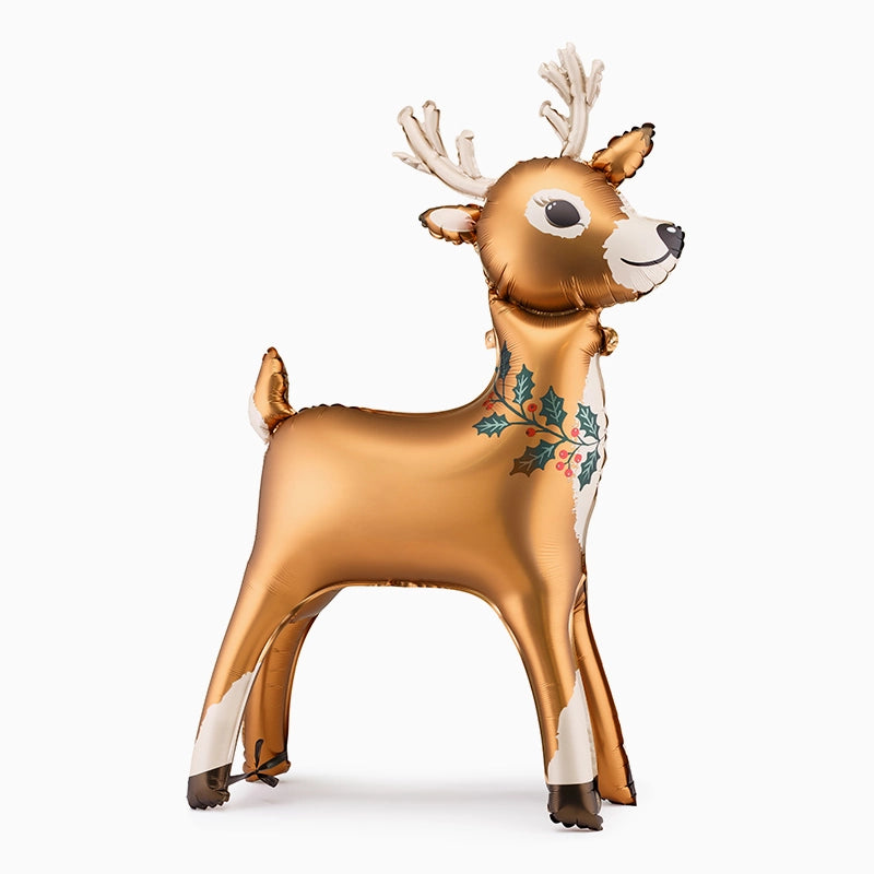 Balão Foil Pé de Rena 65 × 105 cm (Sem Hélio)