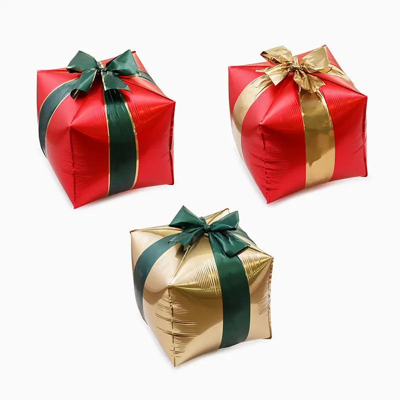 Set Globos Foil 34 x 36 cm Caja Regalo (3 uds)