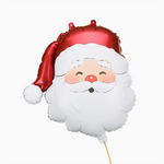 Globo Foil 42 x 43.5 cm Cabeza Papá Noel