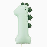 Globo Foil Número 1 Dinosaurio