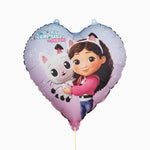 Globo Foil Corazón 35 cm La Casa de Muñecas de Gabby