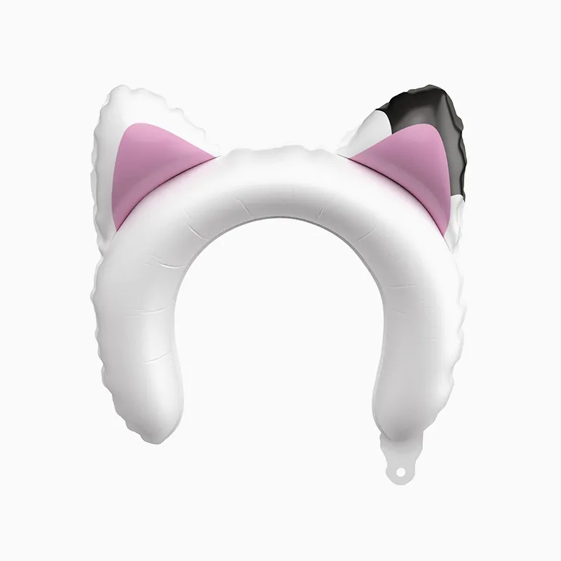 Diadema Globo Foil Orejas Gato Gabby