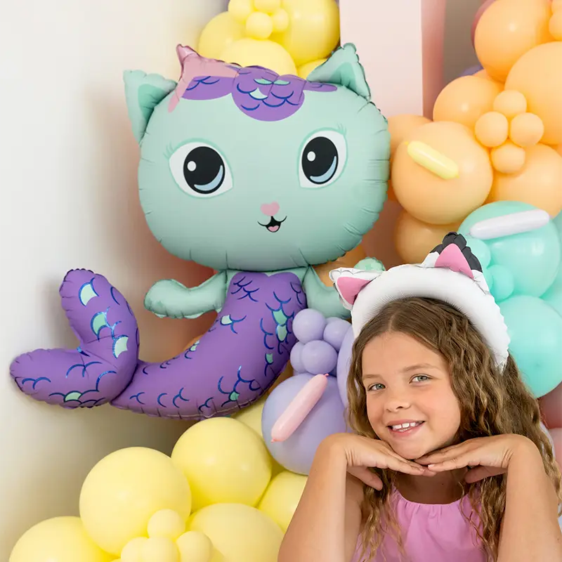 Striscione La Casa Delle Bambole Di Gabby - 02 - Carta Cm 140x100 - Foto 9