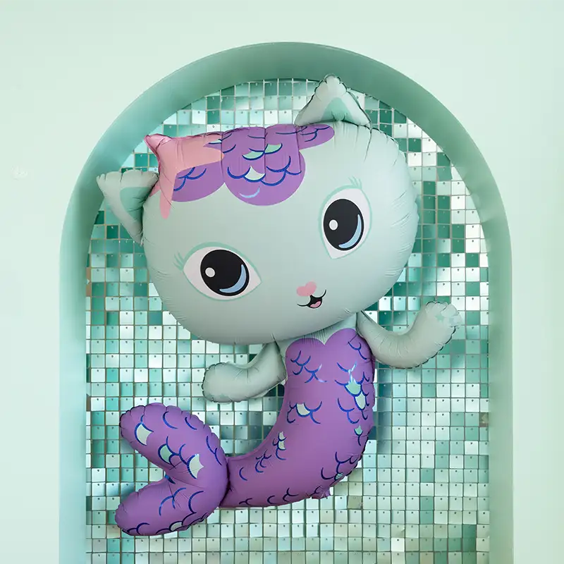 Globo Foil 80 x 82 cm Siregata - La Casa de Muñecas de Gabby