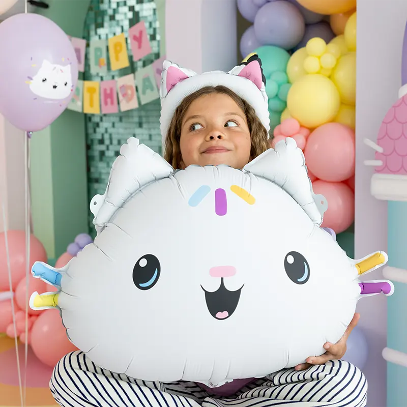 Globo Foil 67 x 43 cm Muffin - La Casa de Muñecas de Gabby