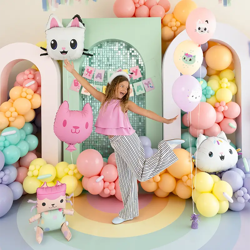 Globo Foil 65 x 57 cm Pandy - La Casa de Muñecas de Gabby