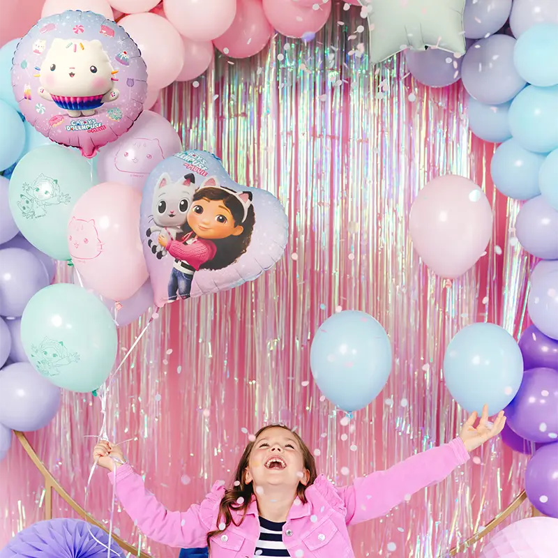 Globo Foil Redondo Ø 35 cm Muffin - La Casa de Muñecas de Gabby