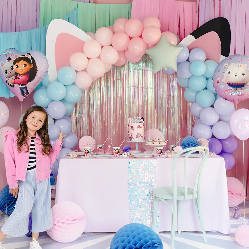 Globo Foil Redondo Ø 35 cm Muffin - La Casa de Muñecas de Gabby