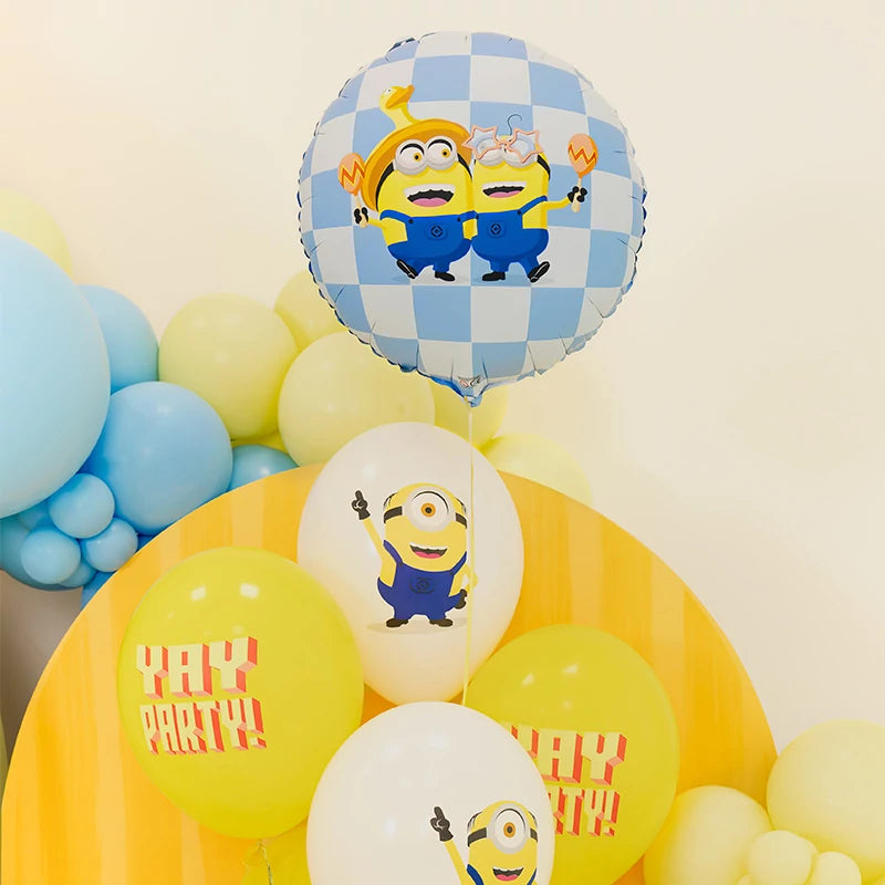 Globo Foil Redondo Ø 35 cm Minions