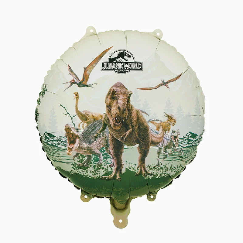 Inspiracion con Globo Foil Redondo Ø 35 cm Jurassic World
