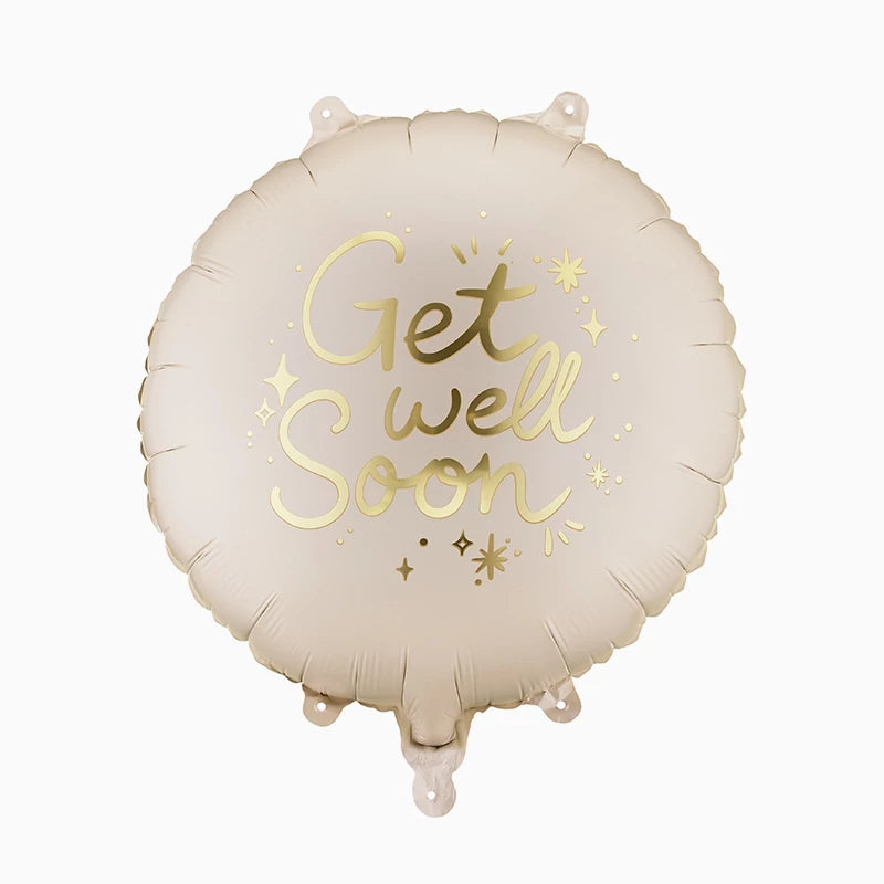 Round Foil Balloon Ø 35 cm 'Get Well Soon'