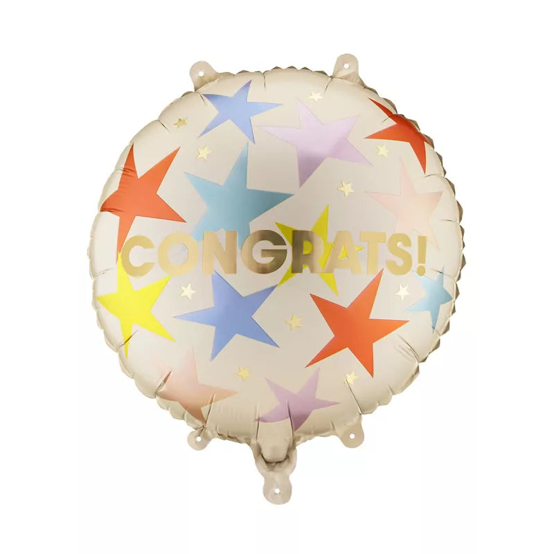 Globo Foil Redondo Ø 35 cm 'Congrats'