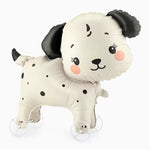 Globo con Base Foil Perrito 70 x 59 cm con Ruedas (Sin Helio)