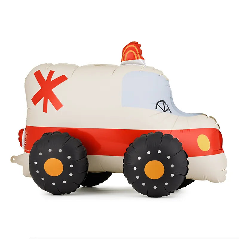 Globo con Base Foil Ambulancia 68 x 48 cm (Sin Helio)