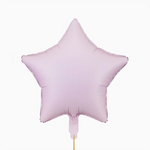 Globo Foil 48 cm Estrella Mate Lavanda
