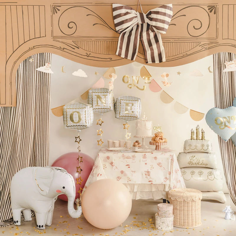 Globo Foil Pie Elefante 91 x 61 cm (Sin Helio)