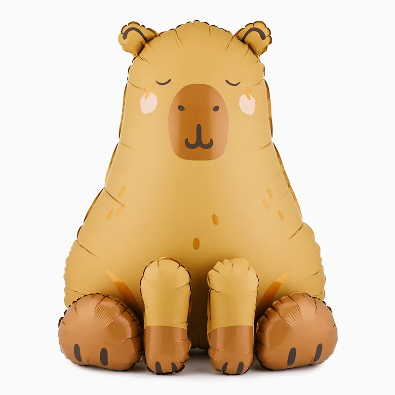 Globo Foil Pie Capibara 63 x 80 cm (Sin Helio)