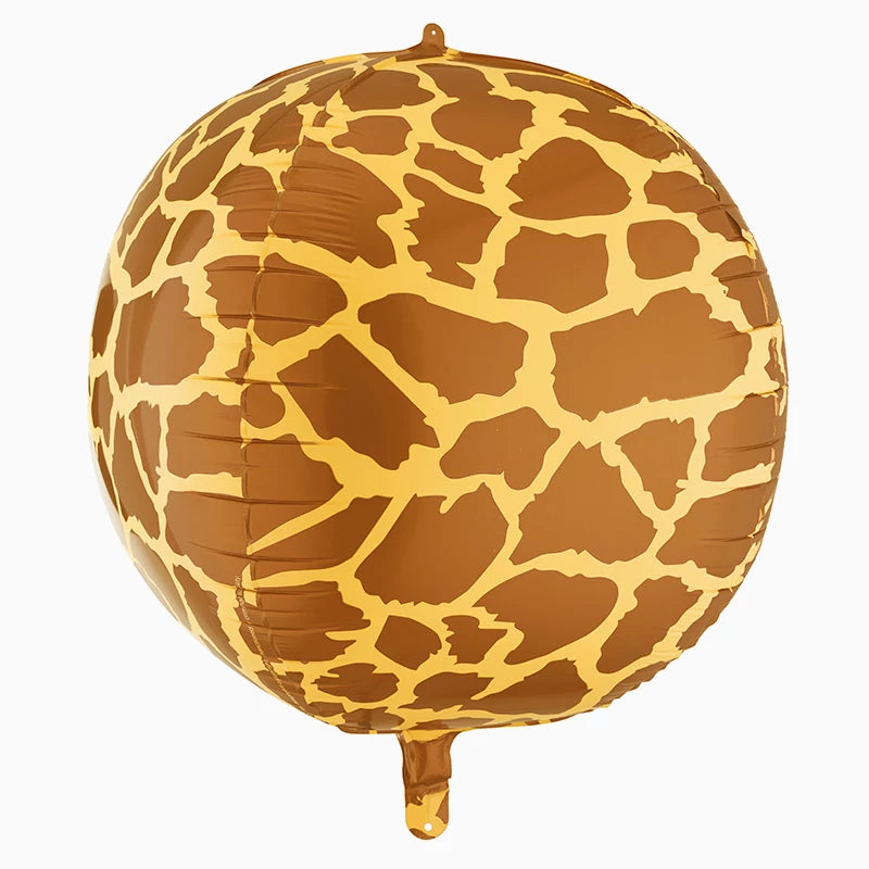 Inspiracion con Globo Foil Orbit 75 cm Estampado Jirafa Safari