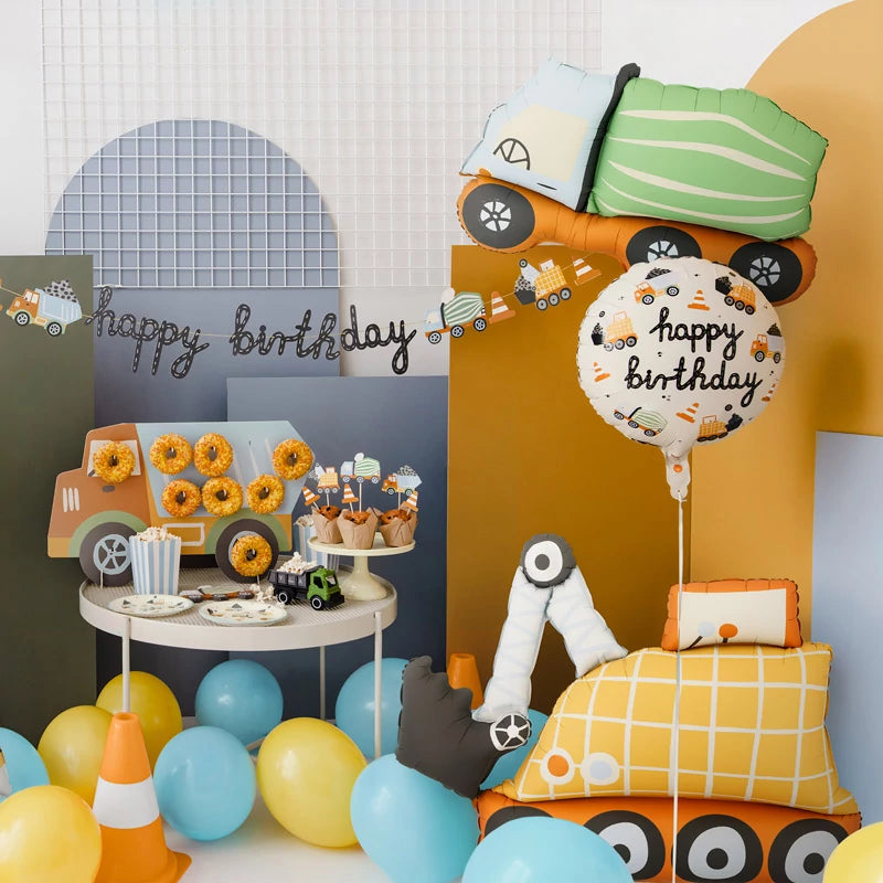 Globo Foil Excavadora 93 x 68 cm